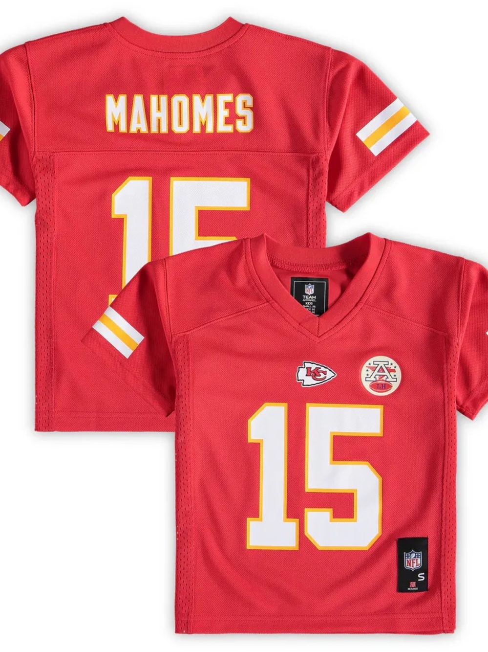 Patrick Mahomes Kansas City Chiefs Replica Player Jersey- RED